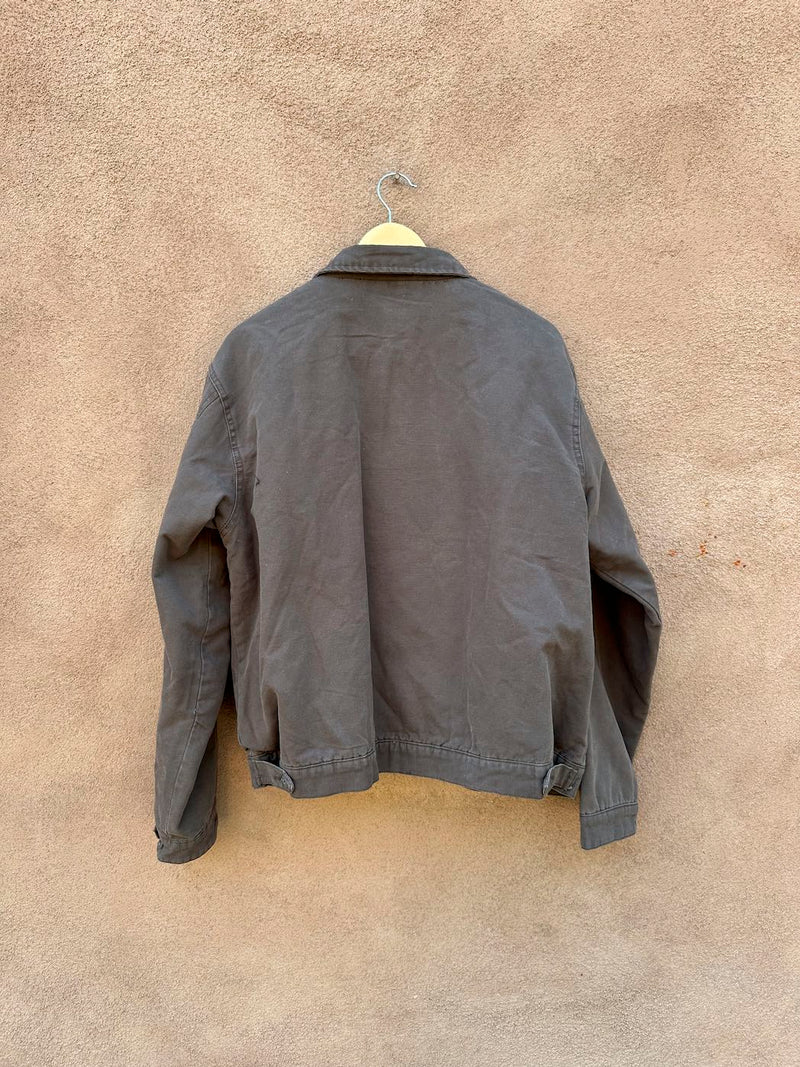 Lightweight Canvas Brown Work Jacket - as is