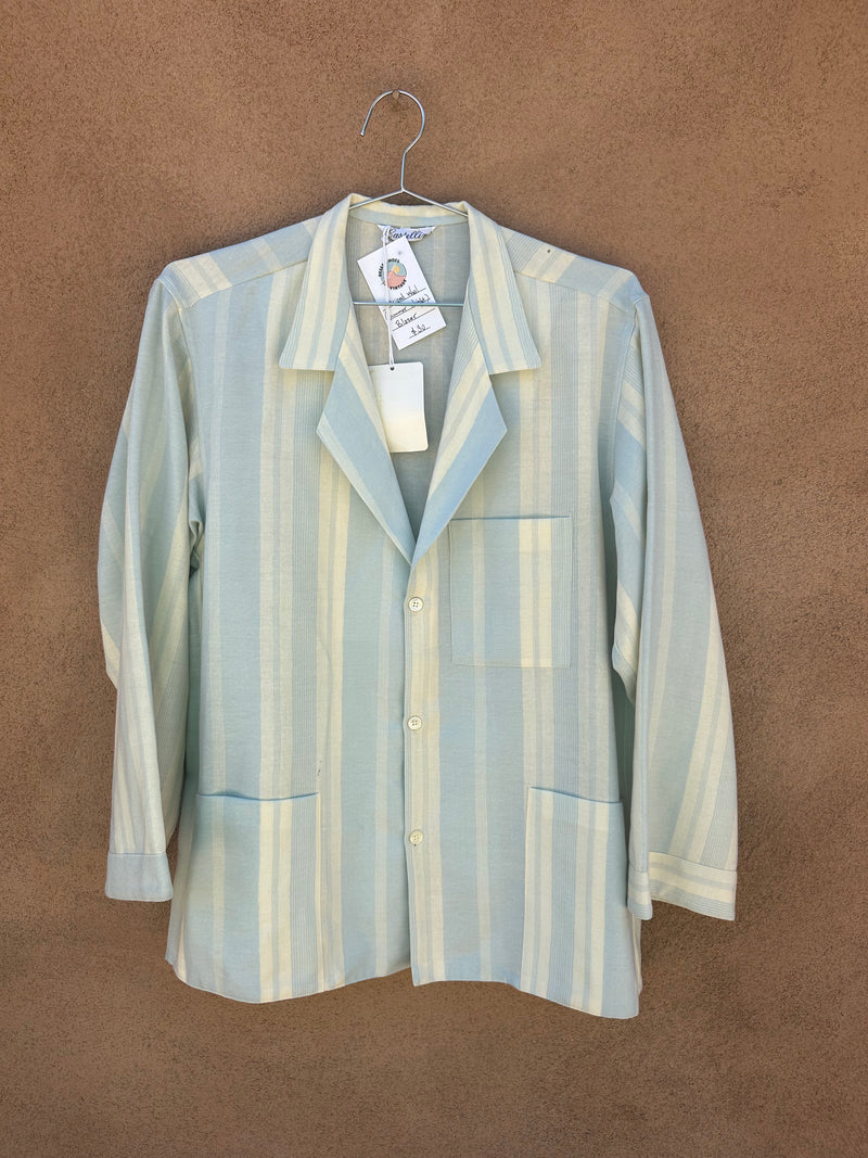 Striped Wool (Summer Weight) Blazer - As is