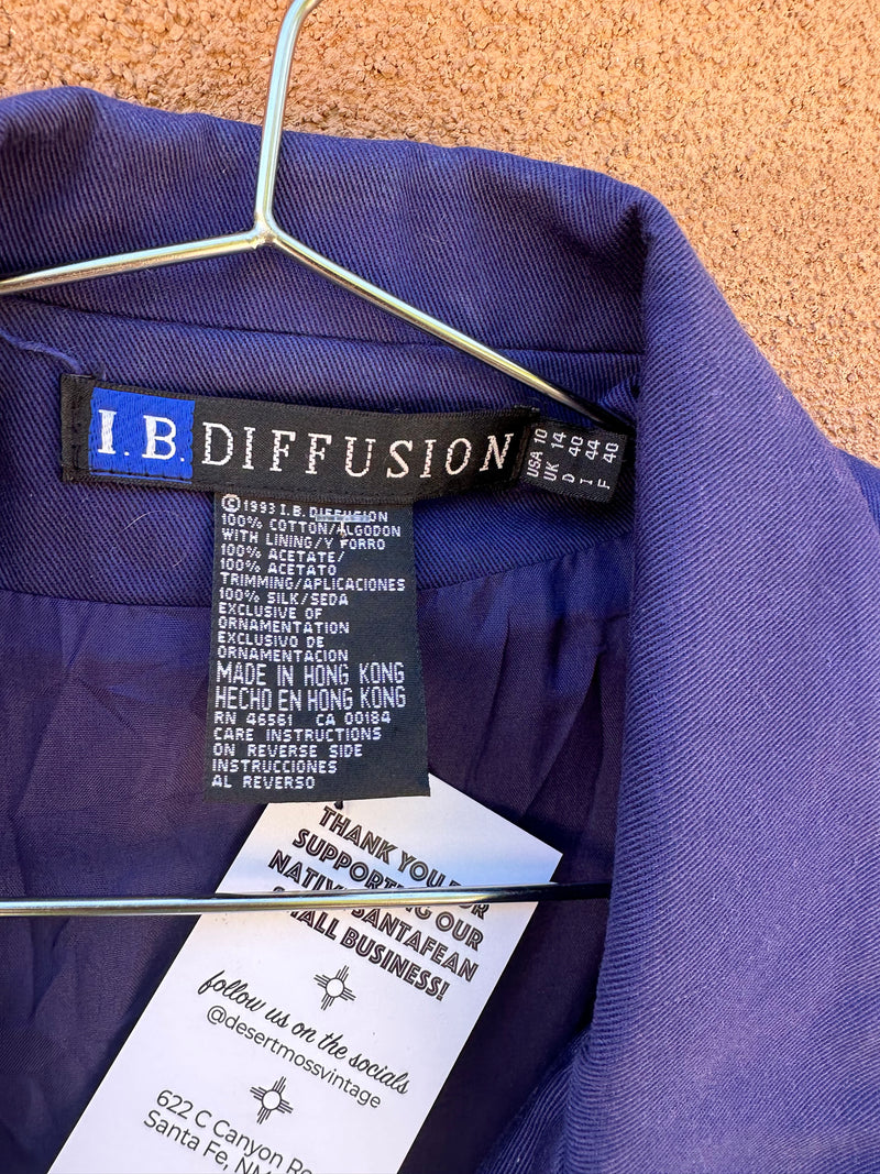 I.B. Diffusion Southwest Pop Cotton Blazer