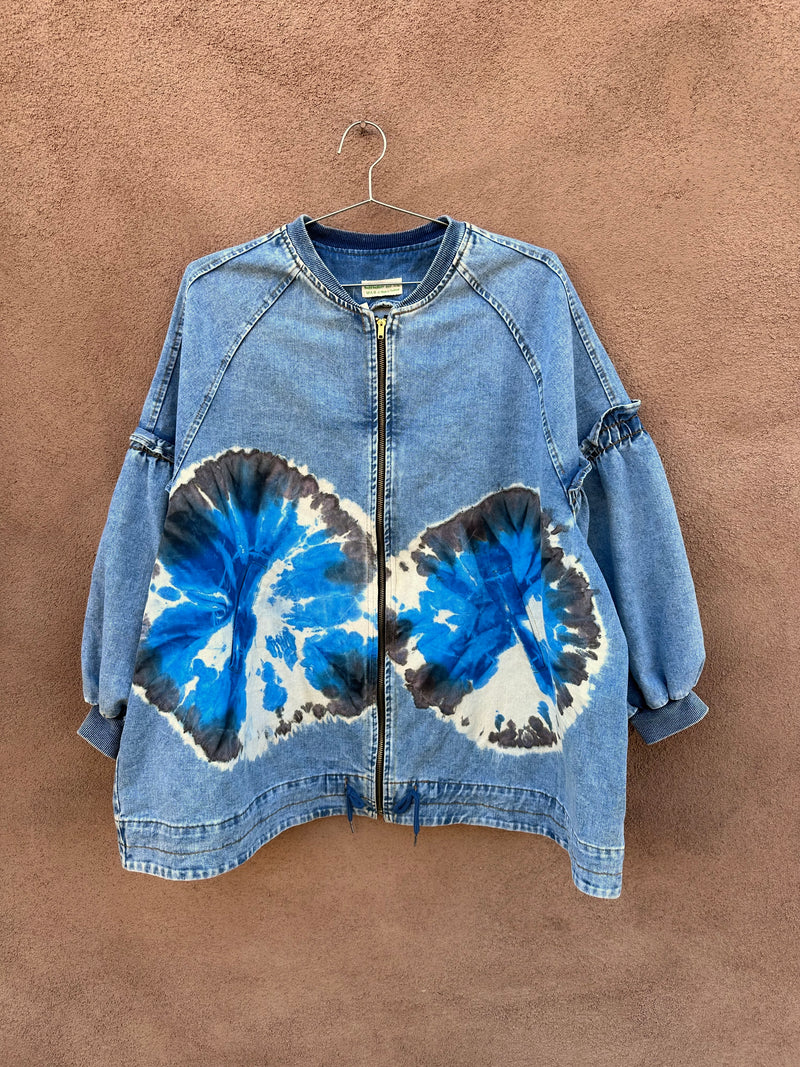 Tie Dye 90's Denim Oversized Jacket