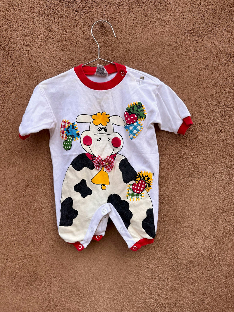 Joggles 6-9 Month Cow Onesie