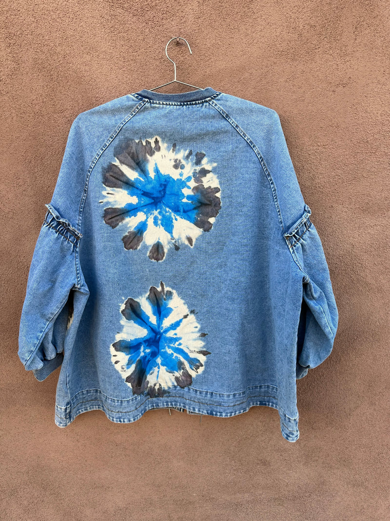 Tie Dye 90's Denim Oversized Jacket