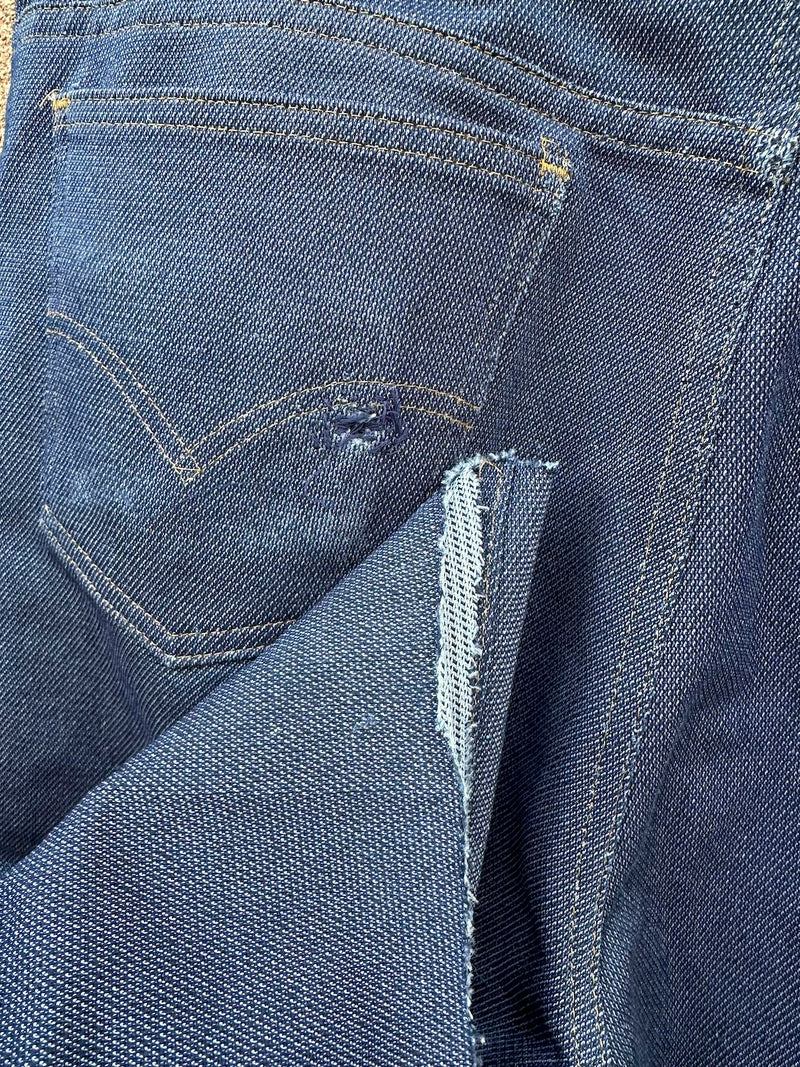 80's Orange Tab Levi's Polyester "Jean" Slacks - 38 x 27 - as is