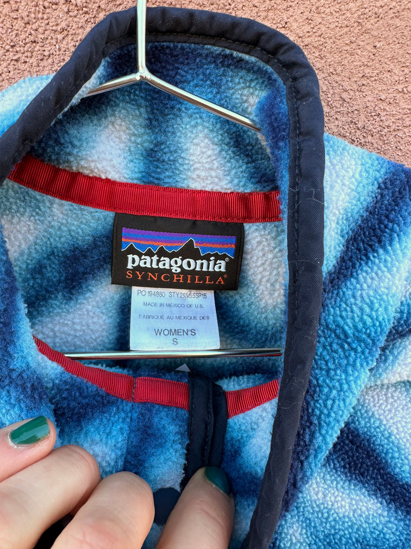 Shibori Style Women's Patagonia Synchilla Fleece