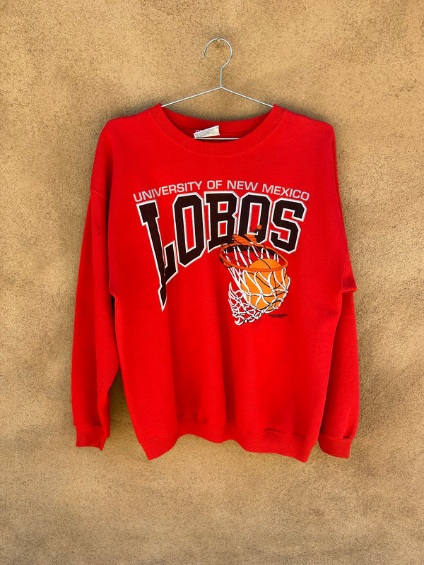 UNM Lobos Basketball Sweatshirt