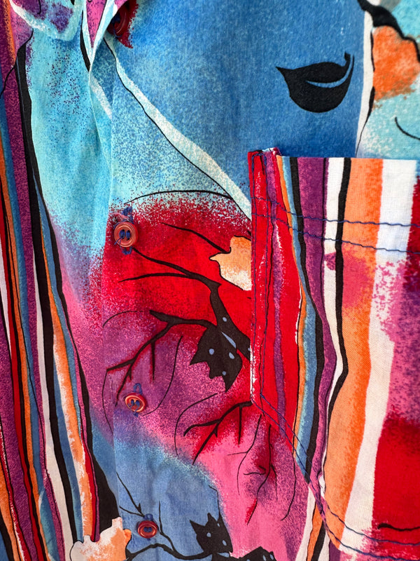 Wildly Amazing Cotton Floral Shirt