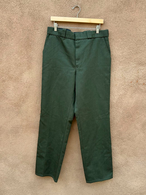 Green Army Dress Pants 34 x 32
