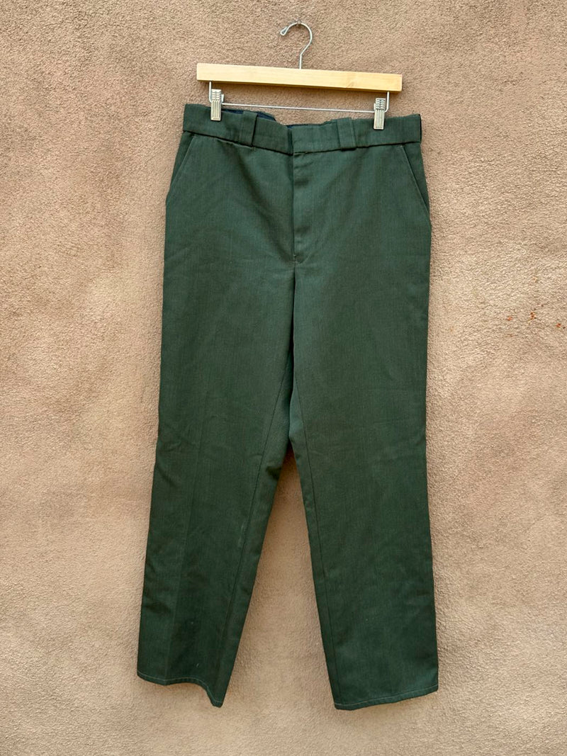 Green Army Dress Pants 34 x 32