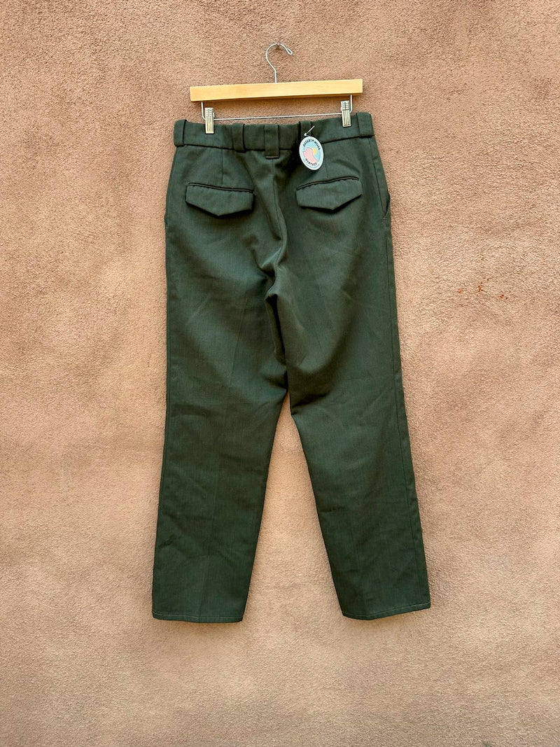 Green Army Dress Pants 34 x 32