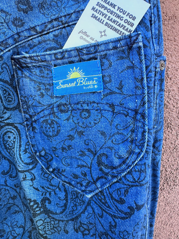 Sunset Blues by Chic Blue Jeans with Designs - 13/14 - Waist: 28