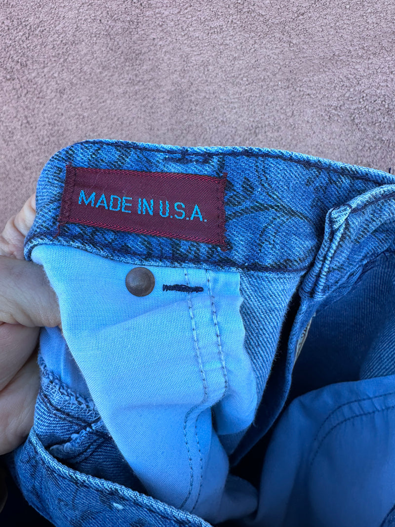 Sunset Blues by Chic Blue Jeans with Designs - 13/14 - Waist: 28
