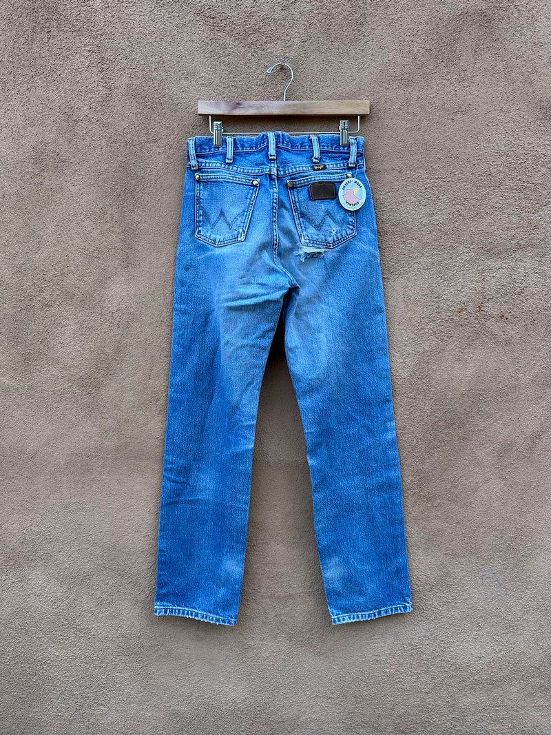 Thrashed & Faded 90's Wrangler MWZ Regular Fit Jeans 29 x 32