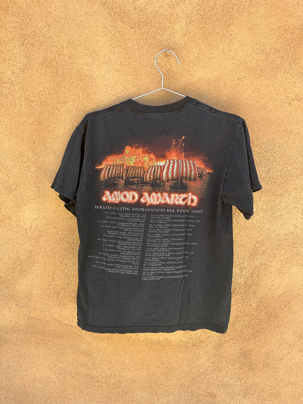 Amon Amarth 2007 Tour T-shirt