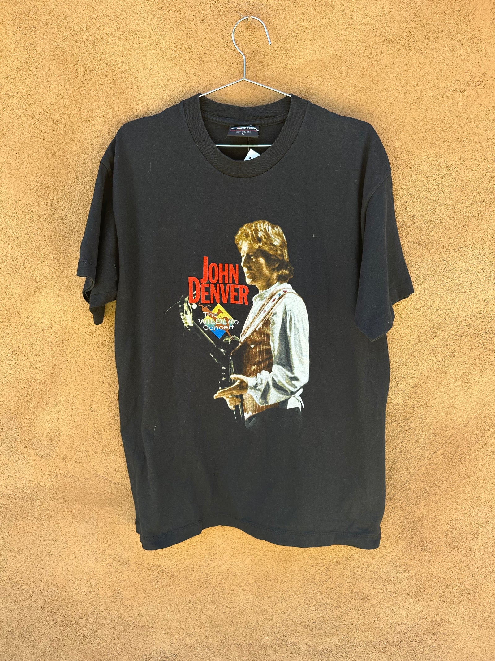 Vintage John Denver The Wildlife Concert Tee – DESERT MOSS VINTAGE