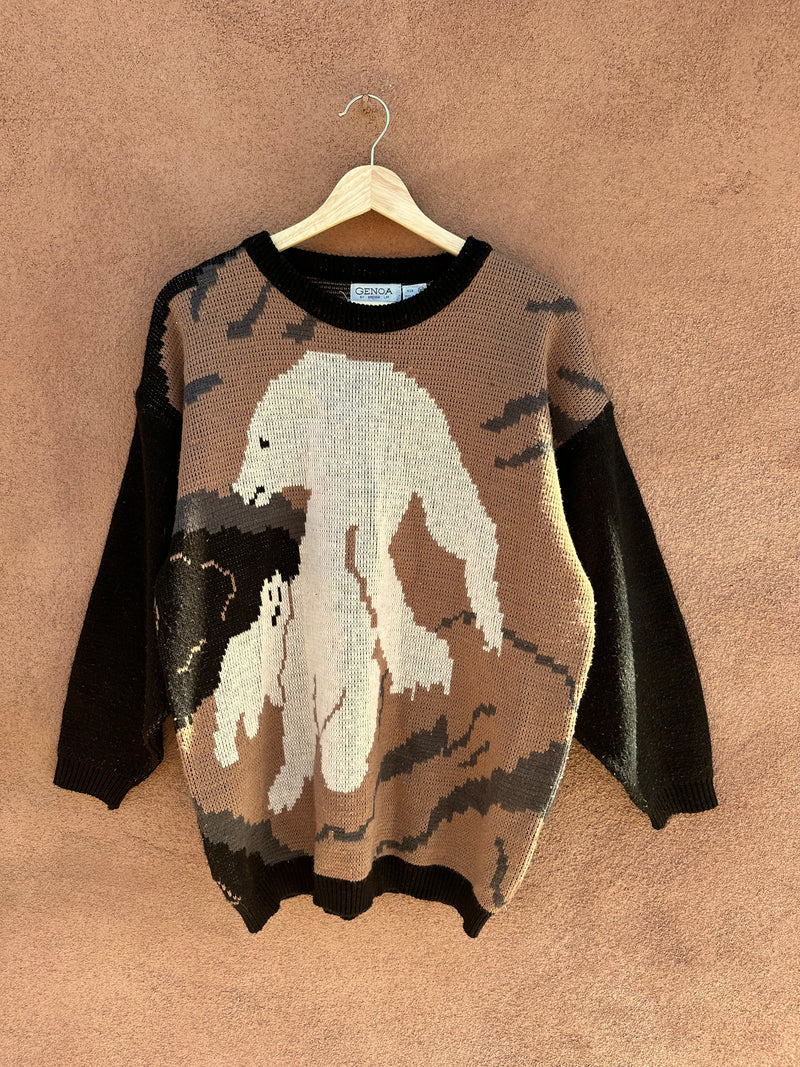 Polar Bear & Cub Sweater