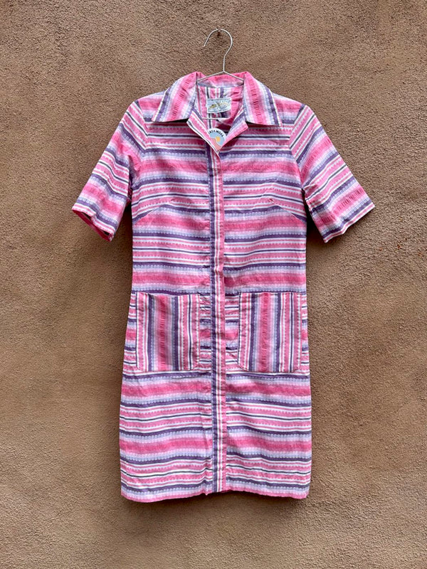 1950's The Arizona Cottontail by Tumbleweeds Pink Dress, small