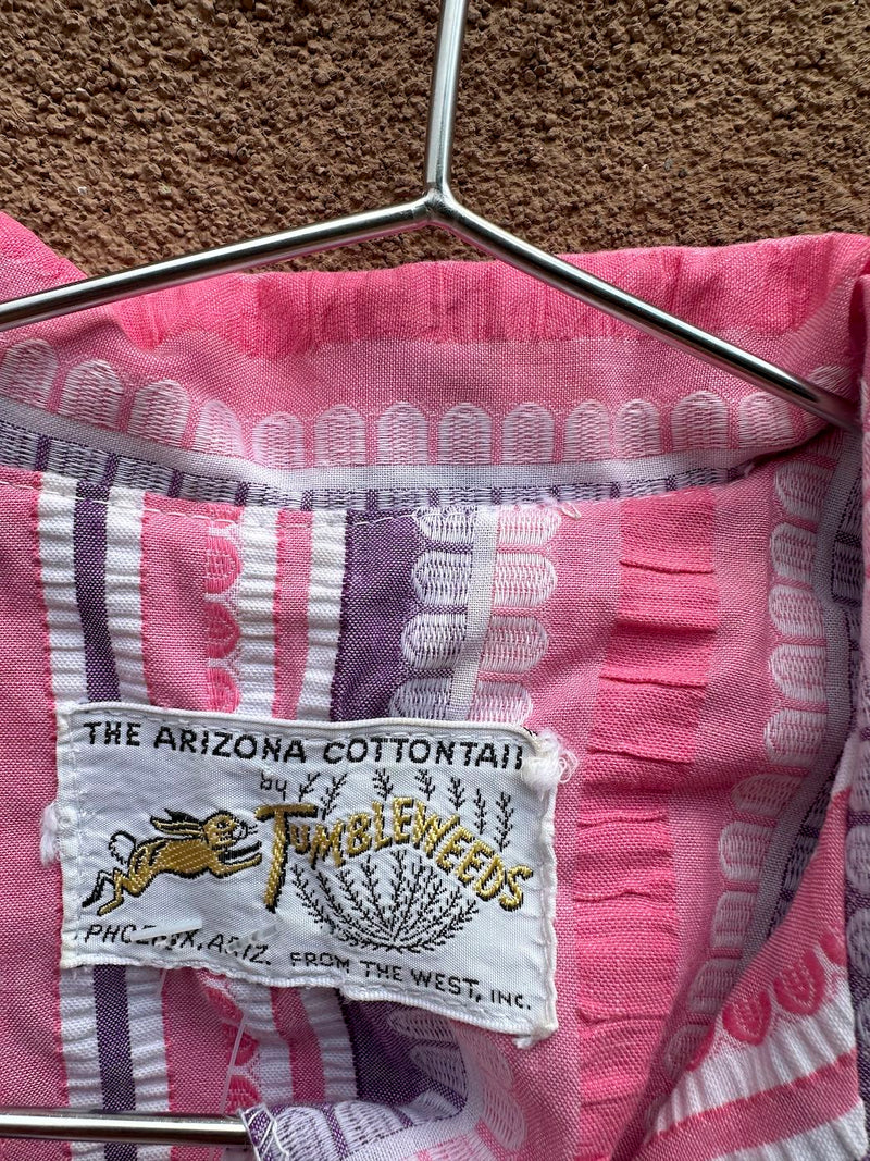 1950's The Arizona Cottontail by Tumbleweeds Pink Dress, small