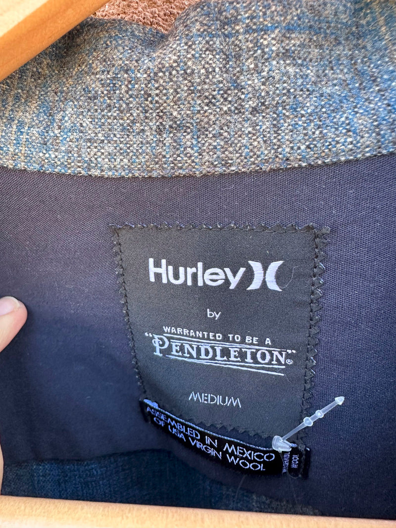 Pendleton x Hurley Collab Wool Flannel Shirt