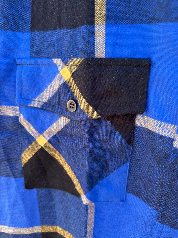 Backpacker Plaid Acrylic Flannel, Large