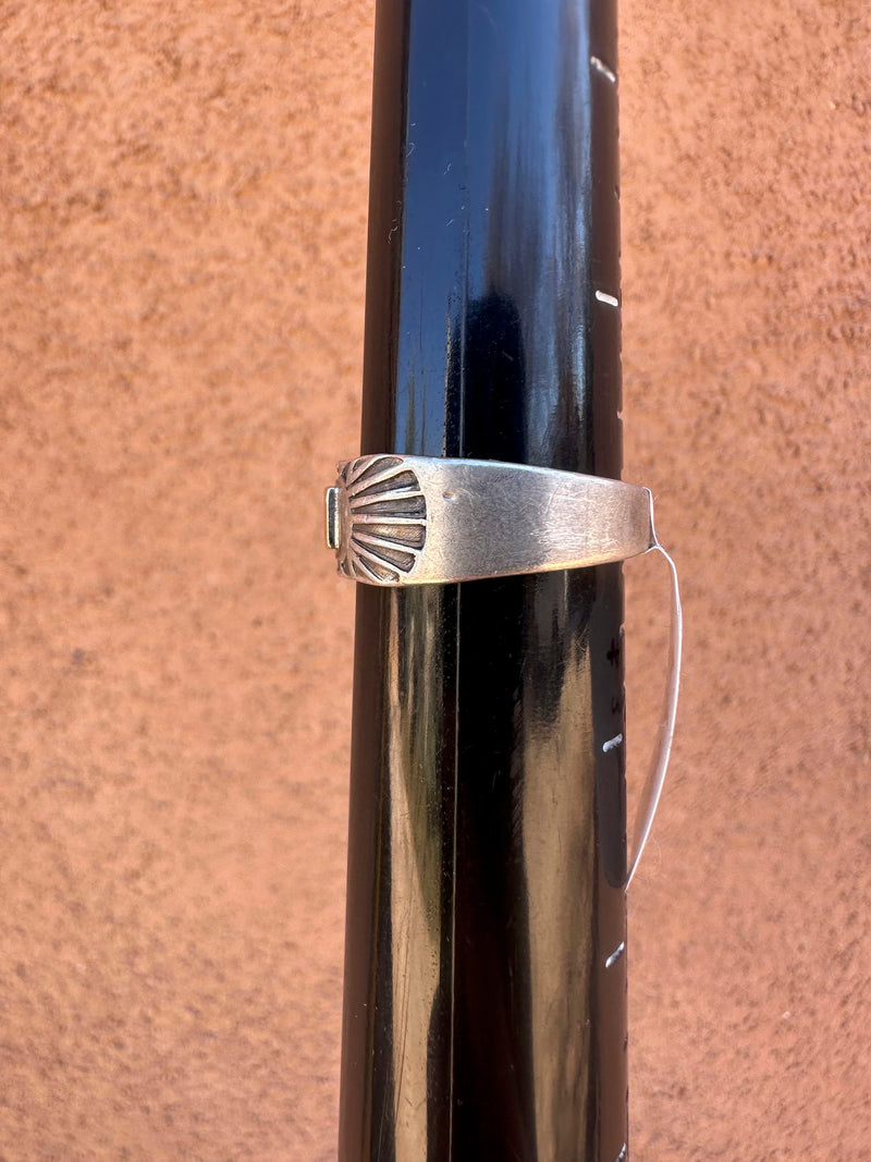 T.C. Case 14K Gold and Sterling Silver Ring