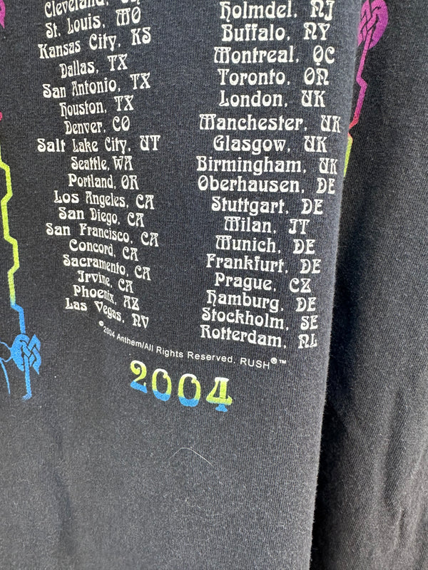 2004 Rush Tour T-shirt