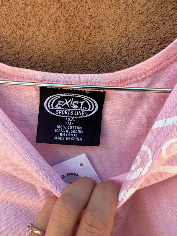 Pink Long Tank by Exist Sports Line
