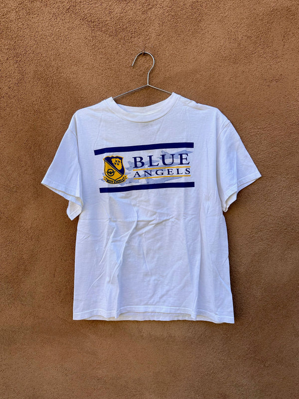 White Blue Angels T-shirt