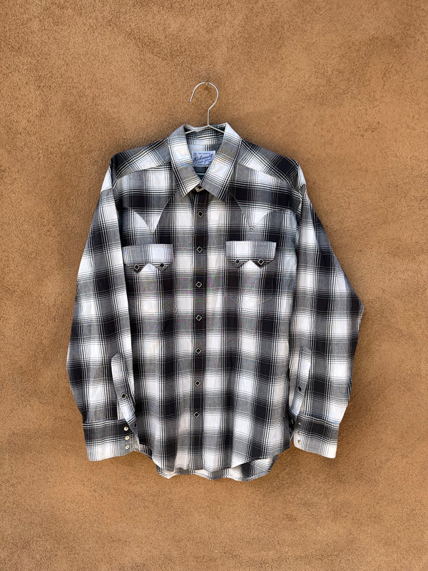 Rockmount Ranchwear Black & White Diamond Snap Shirt