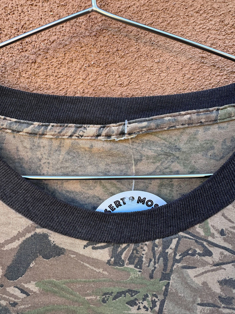 Neck Ringer Realtree Pocket T-shirt