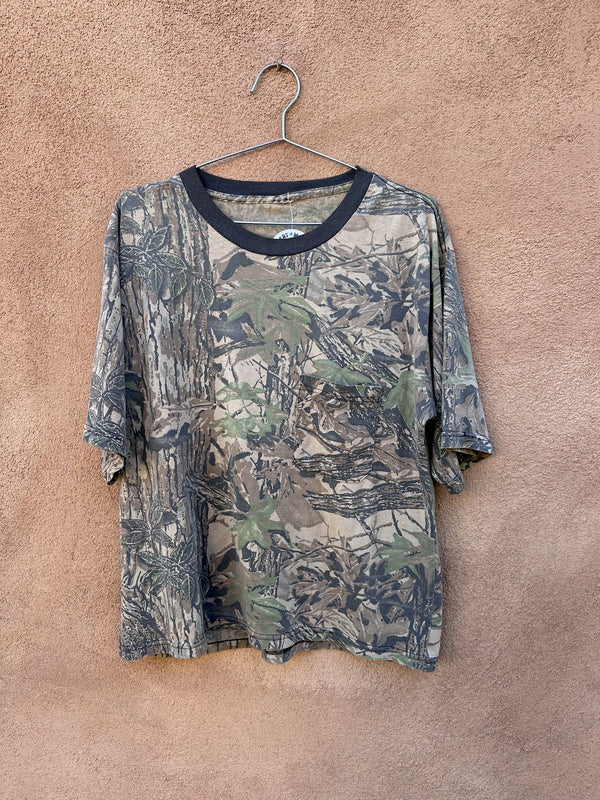 Neck Ringer Realtree Pocket T-shirt