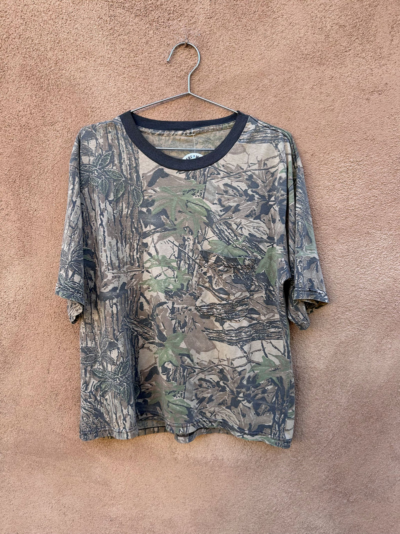 Neck Ringer Realtree Pocket T-shirt