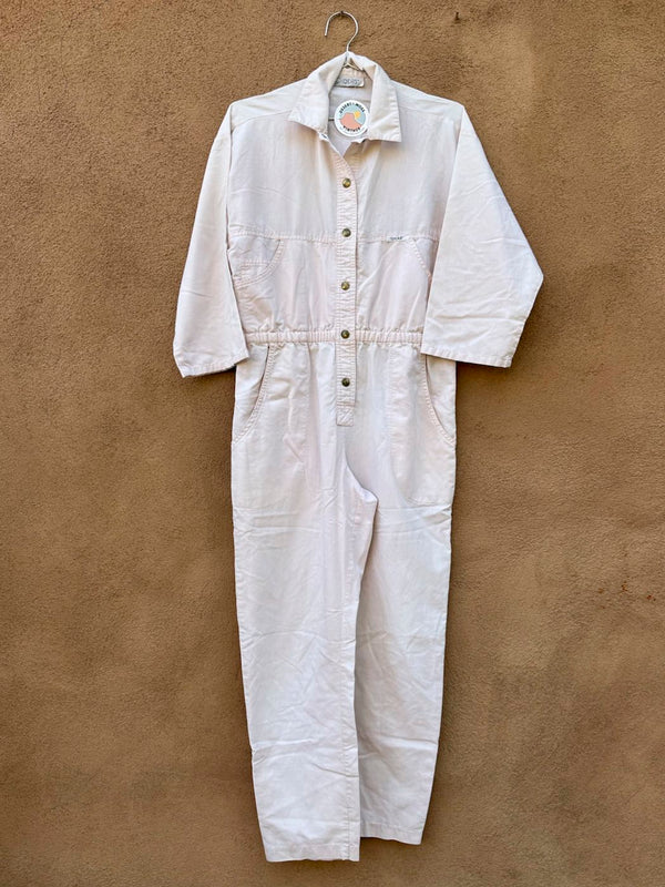 1980's Powder Pink Jumpsuit by IDEAS