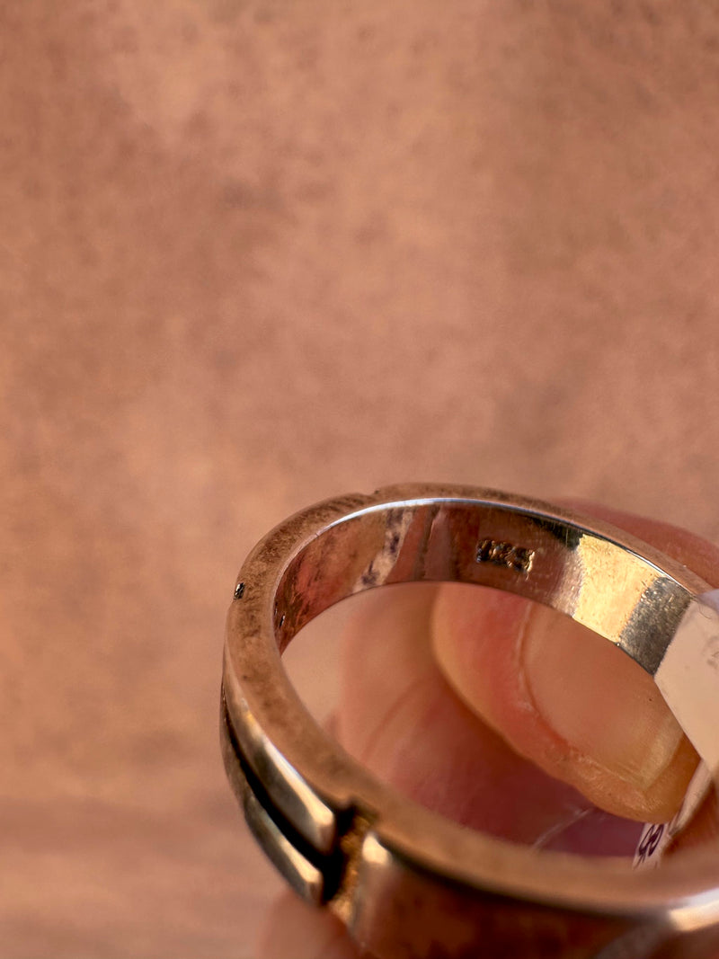 Modernist Sterling Silver Ring