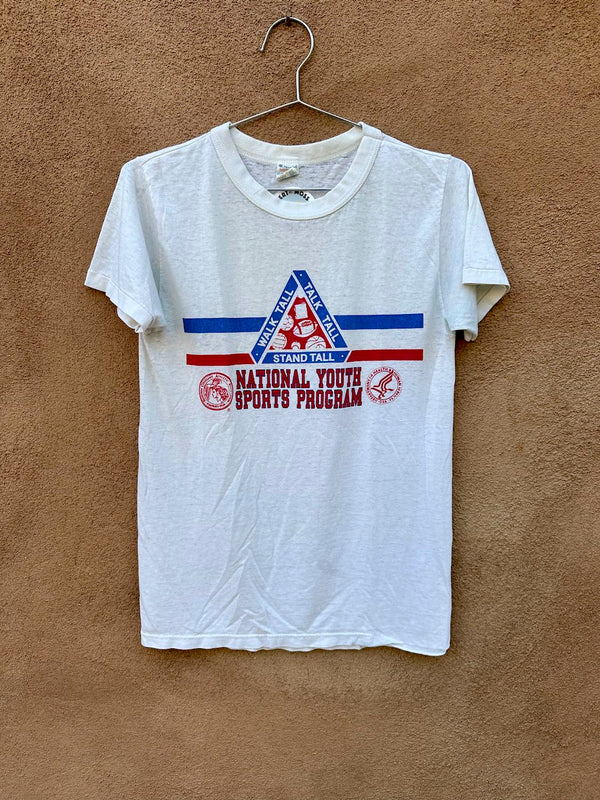 National Youth Sports Program Early 80's Champion T-shirt