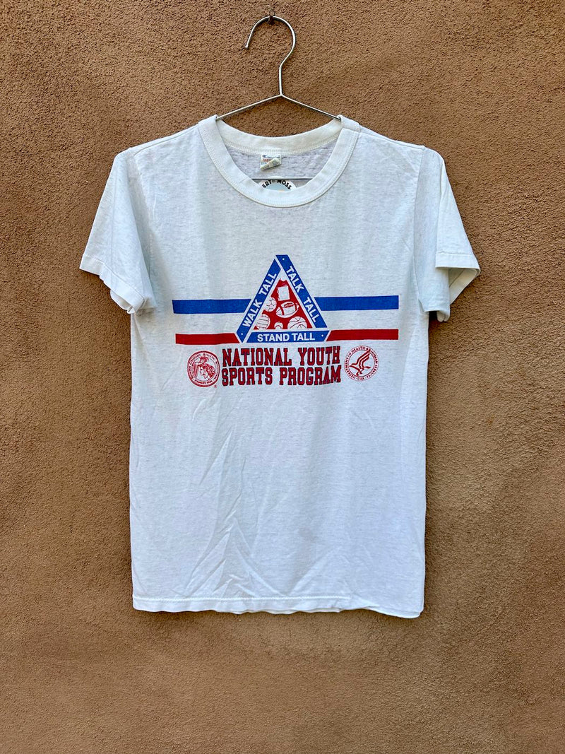 National Youth Sports Program Early 80's Champion T-shirt