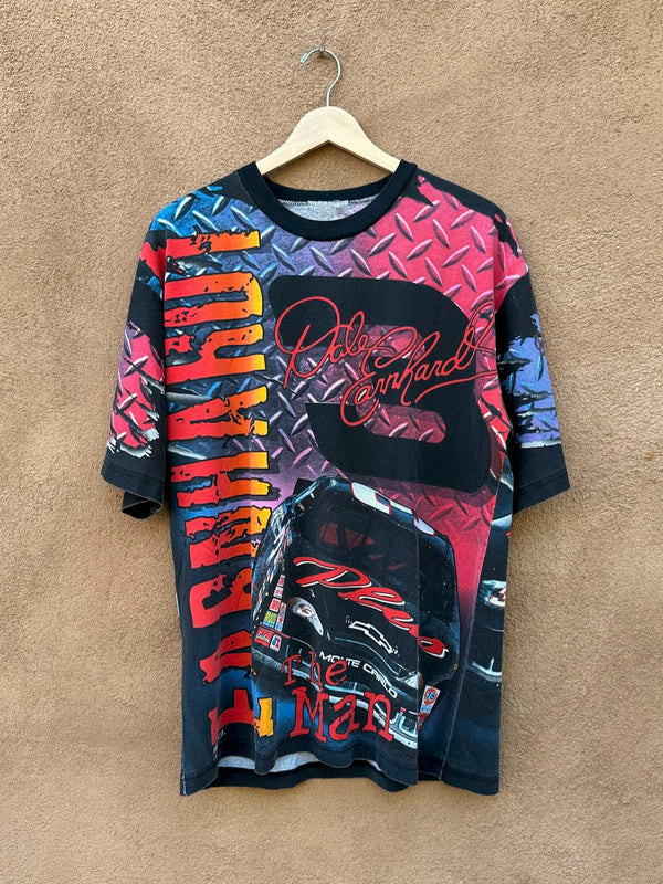Dale Earnhardt AOP 90's Nutmeg T-shirt