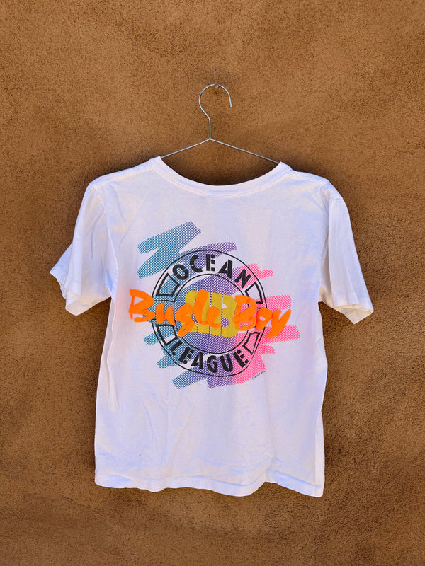 80's Bugle Boy - Ocean League T-shirt - as is