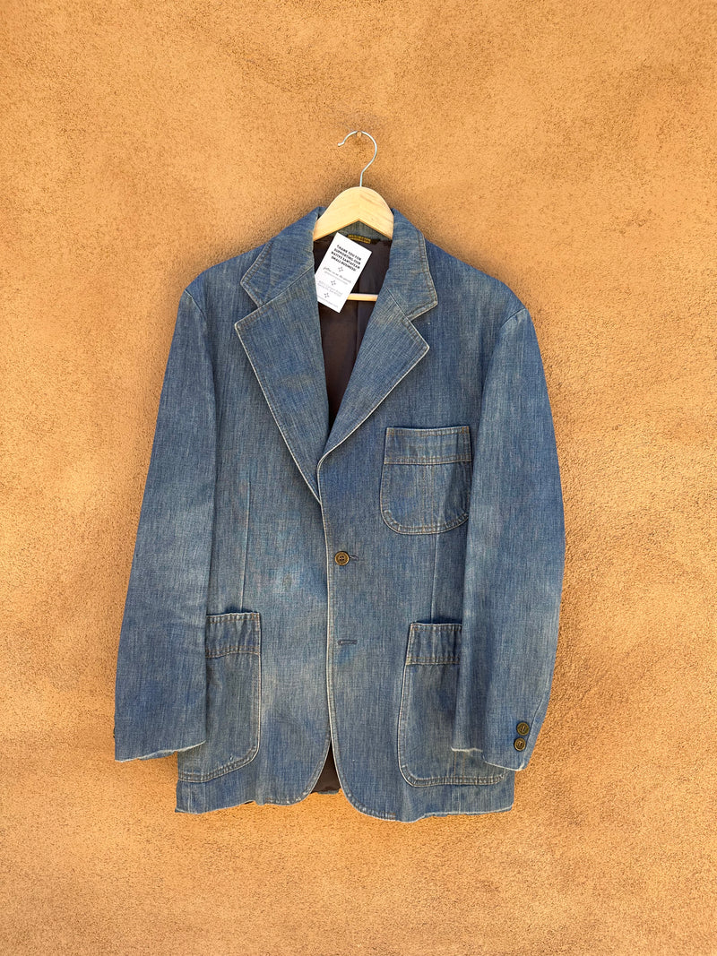 Levi's Panatela Denim Blazer - 1970's Era - As is