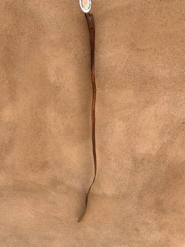 Embossed Western Leather Belt