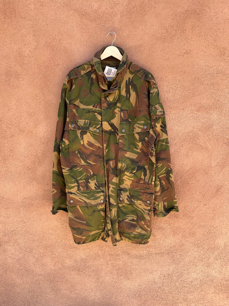 German Military Camo Field Jacket - as is