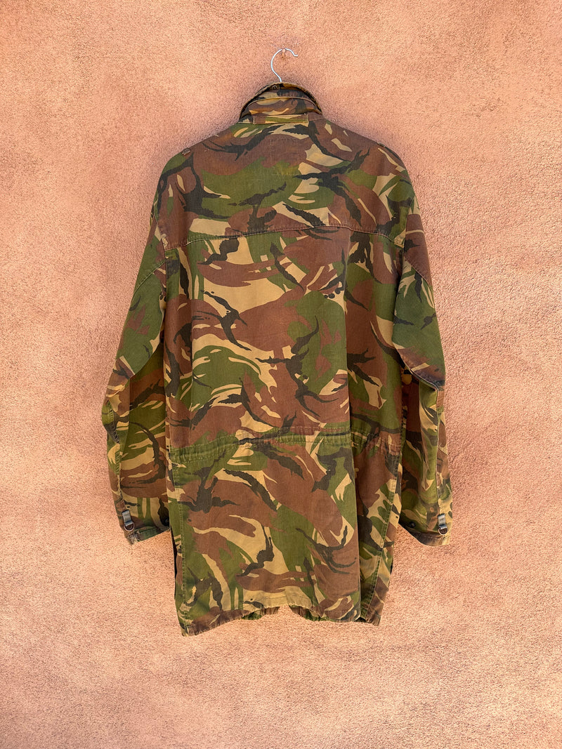 German Military Camo Field Jacket - as is