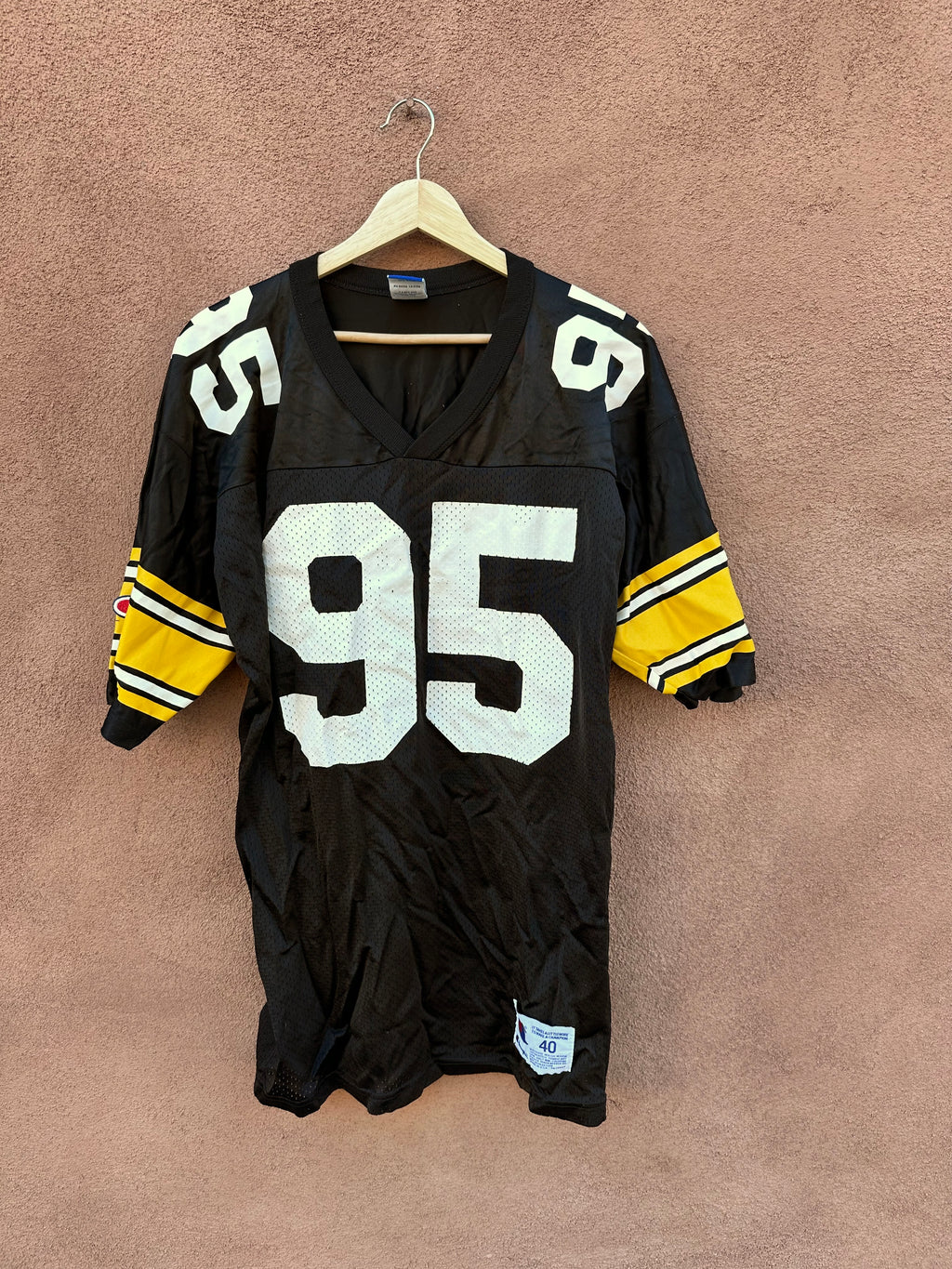 Vintage Greg Lloyd 95 Pittsburg Steelers Champion Jersey DESERT MOSS VINTAGE