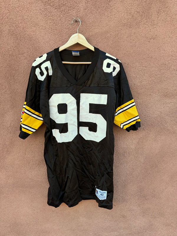 Greg Lloyd #95 Pittsburg Steelers Champion Jersey