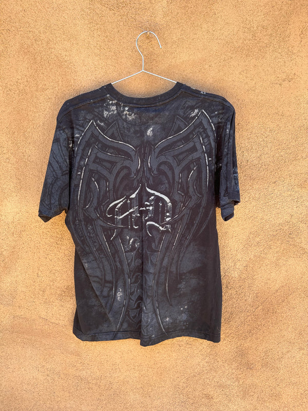 All Over Harley Davidson Print Tee
