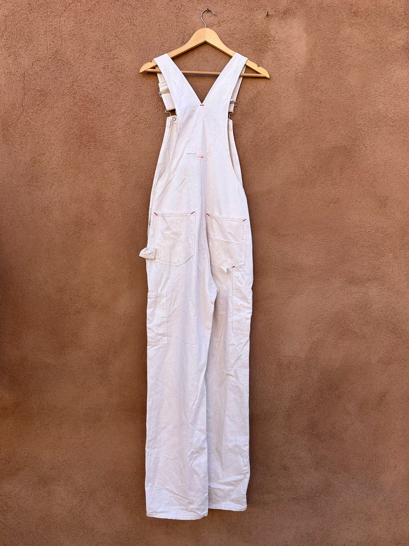 Cream 1960's Round House Overalls