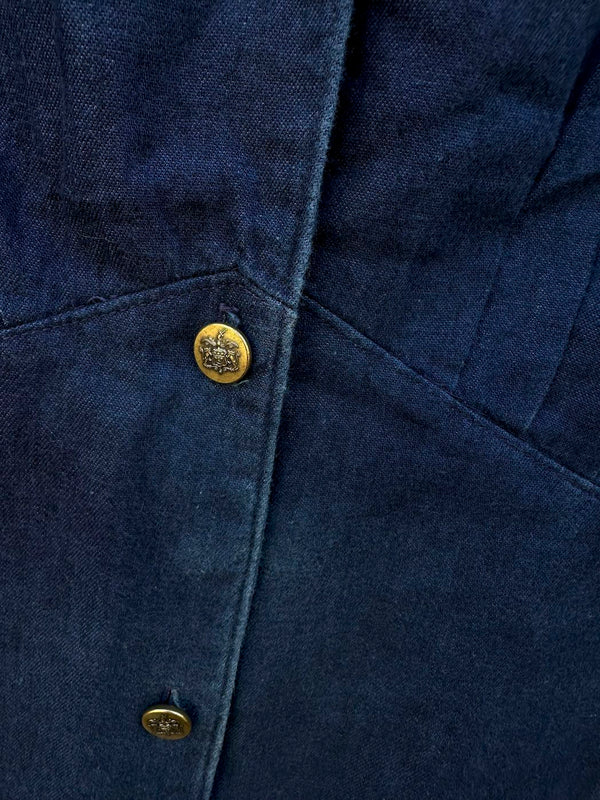 Handmade Old Western Style Denim Dress - Made by Beth