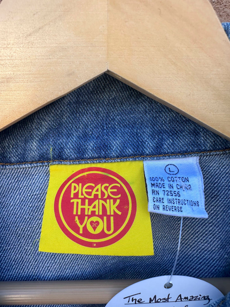Denim Jacket - Convertible by Please Thank You