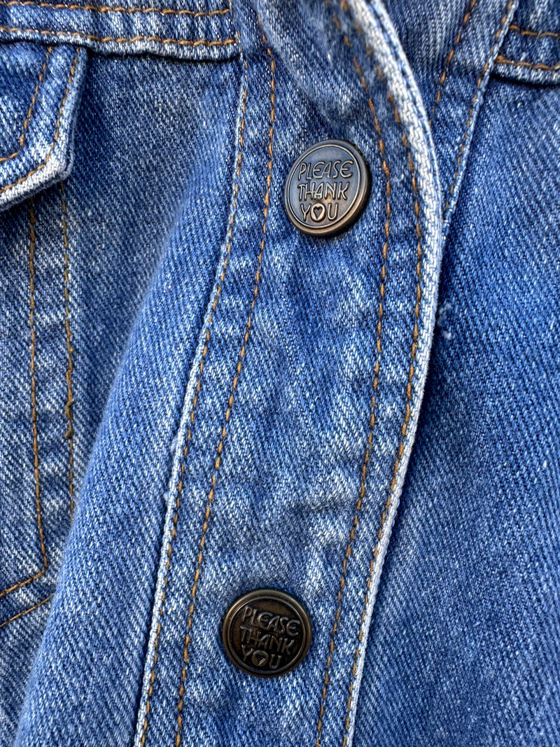 Denim Jacket - Convertible by Please Thank You