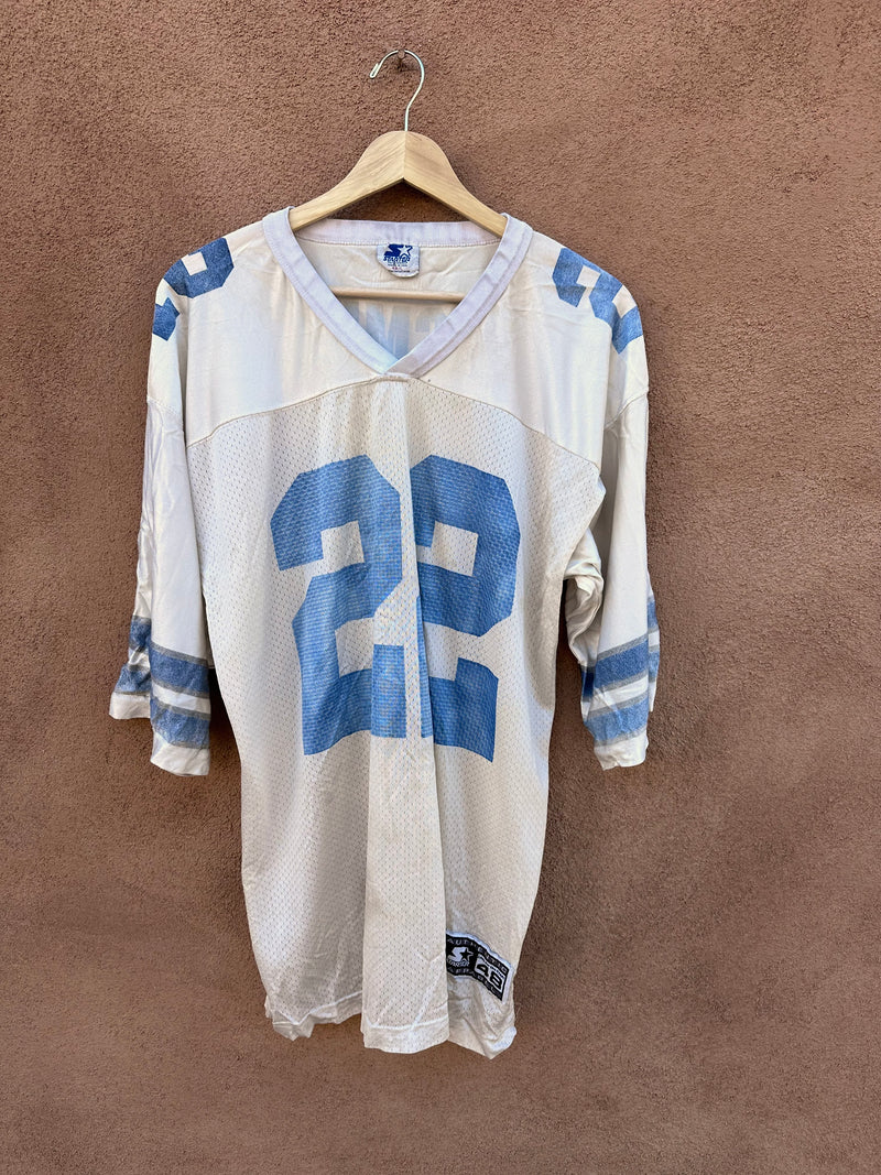 Emmit Smith Dallas Cowboys White Starter Jersey