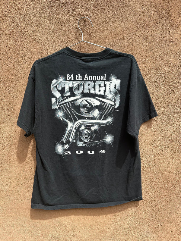 2004 World's Largest Sturgis Bike Rally Tour Tee